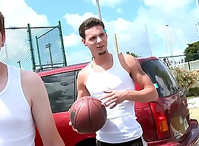 Bait bus - athletic hottie noah tributary gets tricked into having gay sex with the Gents stone