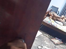 STEPSISTER caught watching porn, got him cum on her pussy inner