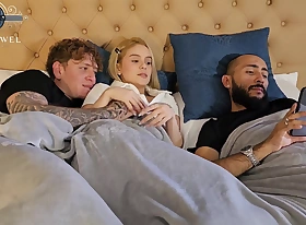 Let's Hate Silent! Our Stepfather Can't Figure It Out - He Sneaks It All in Me