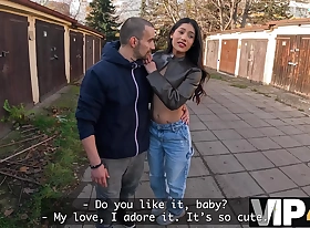 VIP4K. He sought-after to buy a car, impediment instead sold his Girlfriend's Pussy to a Stranger