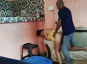 Censorious Stepfather Is Unfaithful To His Wife With His Big-ass Stepdaughter Who Likes His Cock With Hindi Sexual congress
