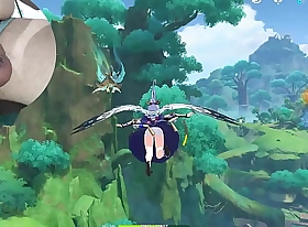 GENSHIN Brunt THE ADVENTURES OF THE HORNY TABIBITO NUDE EDITION COCK CAM GAMEPLAY #3